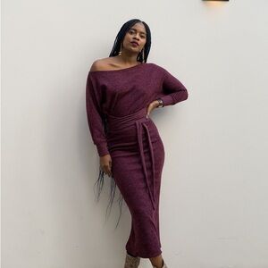 Something by Sonjia x Monroe Steele Naomi Batwing dress